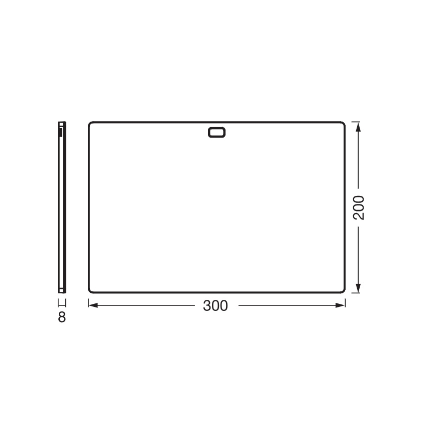 Osram - Zatemnjiva LED svetilka za pod omarico s senzorjem gibanja UNDERCABINET LED/7,5W/230V 3000/4000/6500K 20x30 cm bela