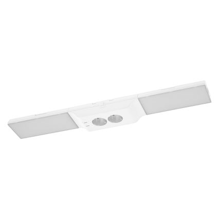 Osram - LED svetilka za pod omarico z zatemnitvijo in vtičnicami UNDERCABINET LED/10W/230V 3000K 54,8 cm bela