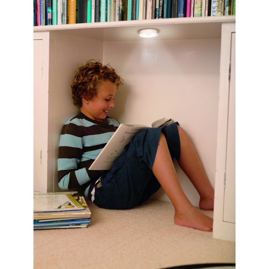 Osram - LED zatemnjiva orientacijska svetilka DOT-IT LED/0,45W/5V 500 mAh bela