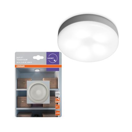 Osram - LED zatemnjiva orientacijska svetilka DOT-IT LED/0,45W/5V 500 mAh bela