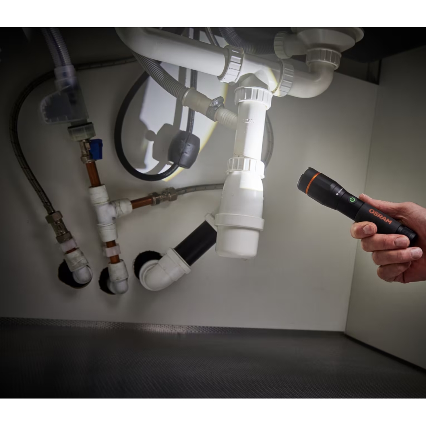 Osram - zatemnljiva polnilna LED svetilka LEDINSPECT PRO TORCH 500 LED/6W/3,7V 2200 mAh IP44