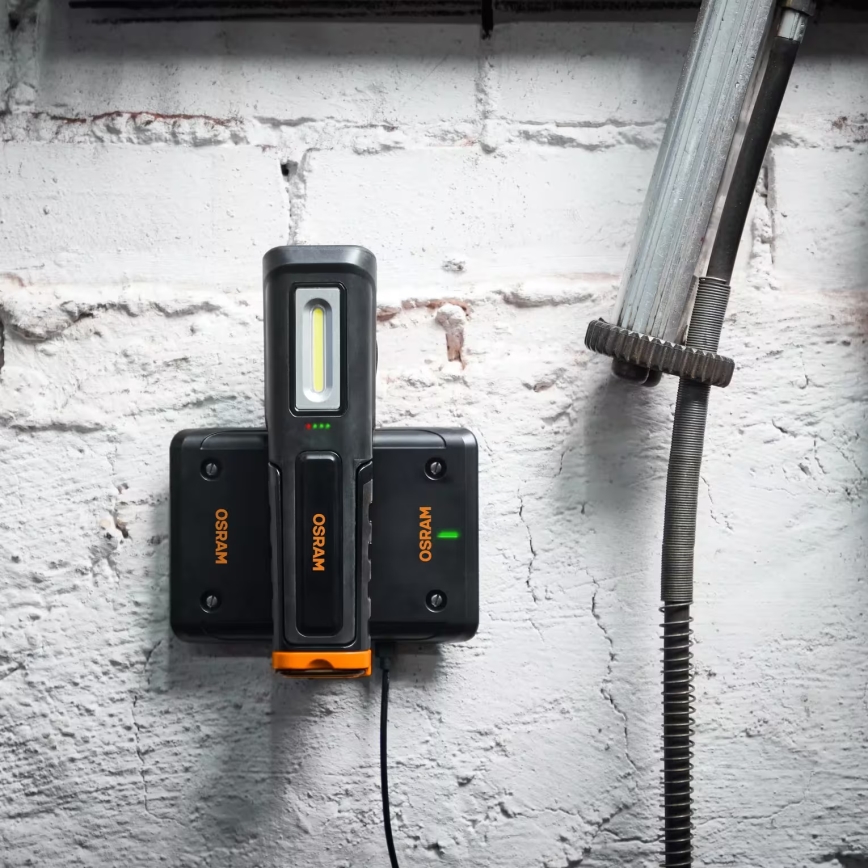 Osram - LED polnilna svetilka z nastavljivo svetlostjo LEDINSPECT WIRE-FREE PRO 600 LED/5W/3,7V IP54 2600 mAh