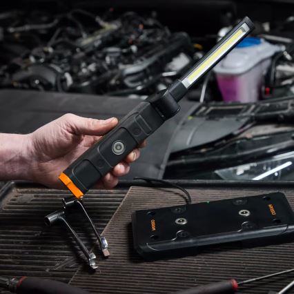 Osram - LED zatemnjevalna polnilna svetilka LEDINSPECT WIRE-FREE SLIM 600 LED/5W/3,7V IP54