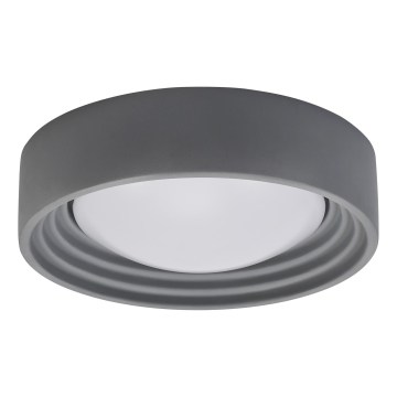 Osram - Zatemnjiva LED stropna svetilka ORBIS CONCRETE LED/13W/230V, premer 30 cm, siva/beton