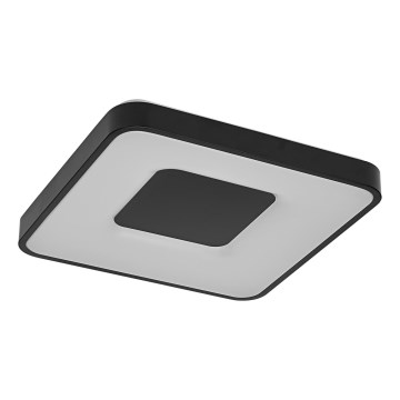 Osram - Zatemnjiva LED stropna svetilka ORBIS PIANA LED/36W/230V 48,5x48,5 cm črna