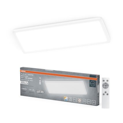 Osram - LED zatemnjiva stropna svetilka za kopalnico PLANON EASYFIX LED/24W/230V 2600-6000K 20x58 cm IP54 bela + daljinski upravljalnik