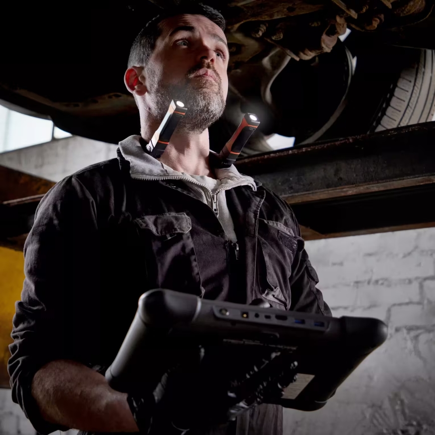 Osram - LED polnilna svetilka z možnostjo zatemnitve LEDINSPECT nosljiva vratna svetilka LED/1W/3,7V IP54