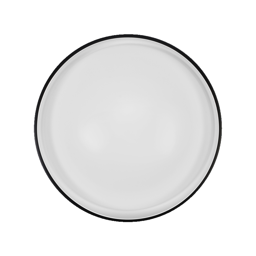 Osram - LED zatemnjivo stropno svetilo ORBIS LIVIA LED/24W/230V premer 43 cm črna/bela