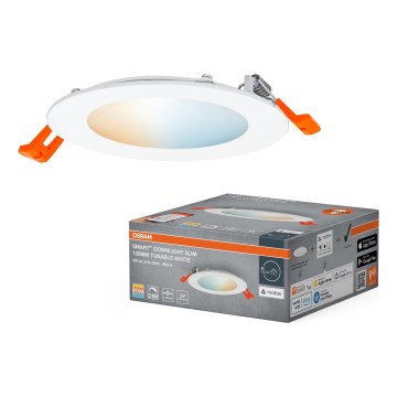 Osram - Zatemnjivo vgradno stropno svetilo SMART+ DOWNLIGHT LED/8W/230V 3000-6500K Wi-Fi