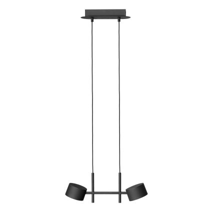 Osram - LED lestenec z možnostjo zatemnitve na kablu DECOR KYOTO 2xLED/10W/230V CRI 90 črn