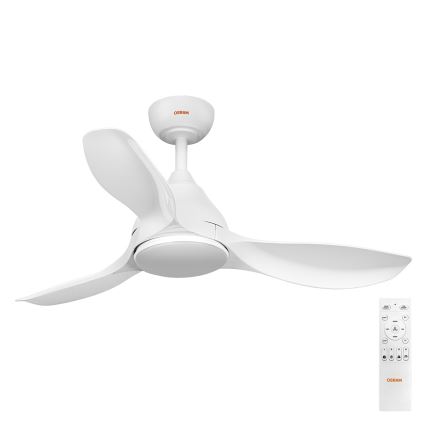 Osram - LED RGB zatemljiv stropni ventilator NORDES LED/18W/230V 3000-6500K + daljinski upravljalnik