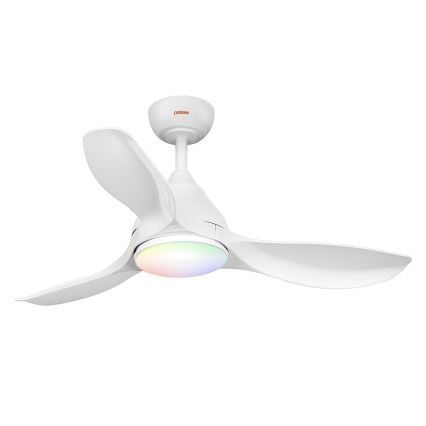 Osram - LED RGB zatemljiv stropni ventilator NORDES LED/18W/230V 3000-6500K + daljinski upravljalnik
