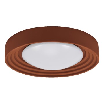 Osram - Zatemnljiva LED stropna svetilka ORBIS CONCRETE LED/24,5W/230V premer 50 cm rjava/beton