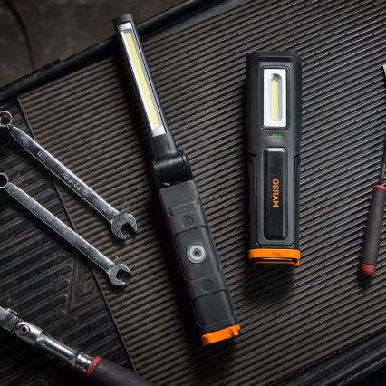 Osram - LED Polnilna svetilka s prilagodljivo svetlostjo LEDINSPECT WIRE-FREE SLIM 600 LED/5W/3,7V IP54 2600 mAh