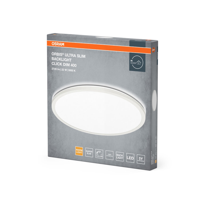 Osram - zatemnljiva stropna LED svetilka ORBIS LED/22W/230V bela