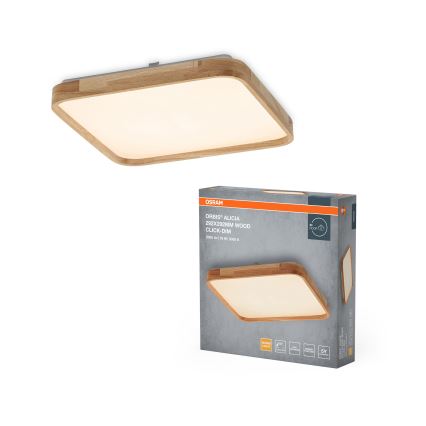 Osram - LED stropna svetilka ORBIS ALICIA, z možnostjo zatemnitve, LED/16W/230V 29,2x29,2 cm bež