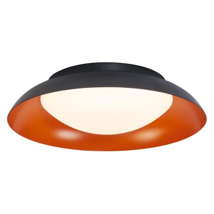 Osram - LED stropna svetilka ORBIS PLATE LED/19W/230V, z možnostjo zatemnitve, Ø 31 cm, oranžna/črna
