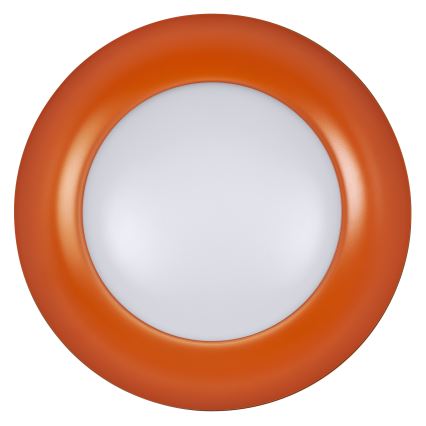 Osram - LED stropna svetilka ORBIS PLATE LED/19W/230V, z možnostjo zatemnitve, Ø 31 cm, oranžna/črna