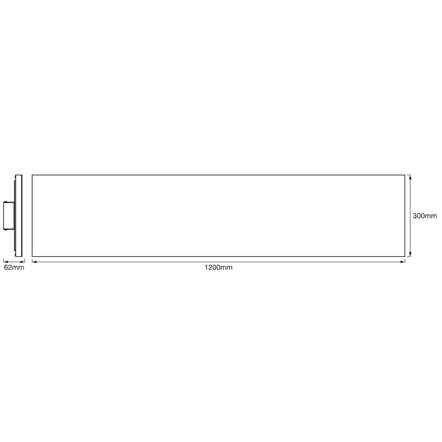 Osram - Zatemnjiva stropna LED svetilka SMART+ FRAMELESS LED/40W/230V 3000-6500K Wi-Fi