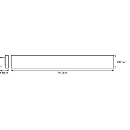 Osram - LED zatemnljivo stropno svetilo SMART+ PLANON LED/27W/230V 80x10 cm 3000-6500K Wi-Fi