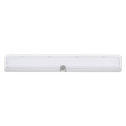 Osram - zatemnjiva LED luč za pod omaro z senzorjem gibanja in mraka LINEAR LED/3,8W/5V/3xAA 3000K 30 cm bela