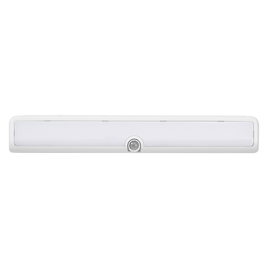Osram - zatemnjiva LED luč za pod omaro z senzorjem gibanja in mraka LINEAR LED/3,8W/5V/3xAA 3000K 30 cm bela