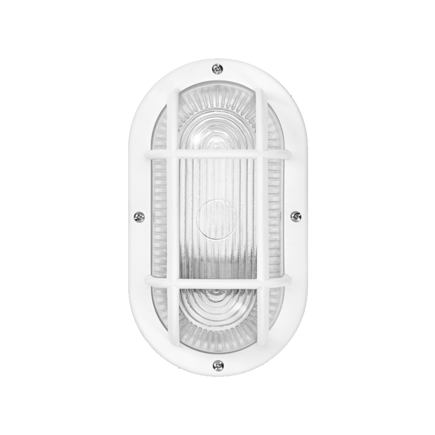 Osram - Zunanja stenska svetilka BULKHEAD 1xE27/10W/230V IP54 bela