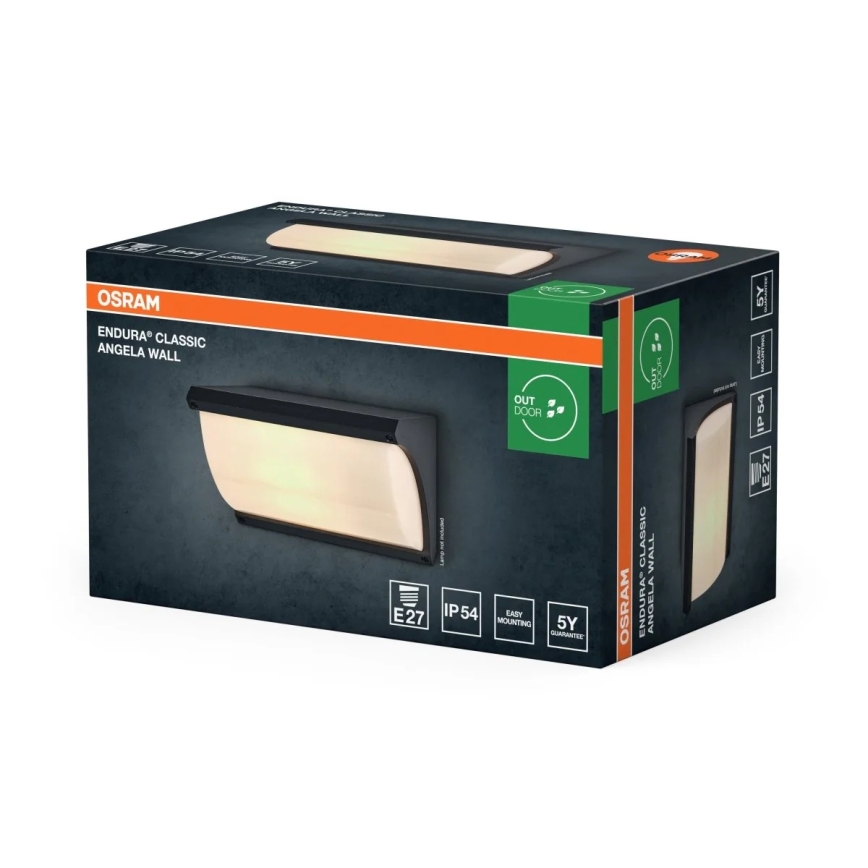 Osram - Zunanja stenska svetilka ENDURA CLASSIC 1xE27/40W/230V IP54 antracit