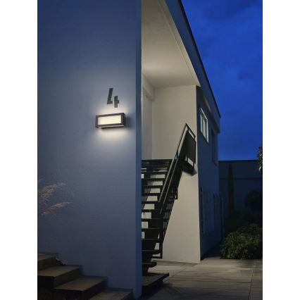 Osram - Zunanja stenska svetilka ENDURA STYLE LED/10W/230V IP54 antracit