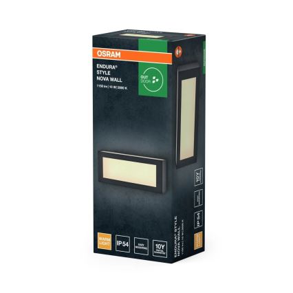 Osram - Zunanja stenska svetilka ENDURA STYLE LED/10W/230V IP54 antracit