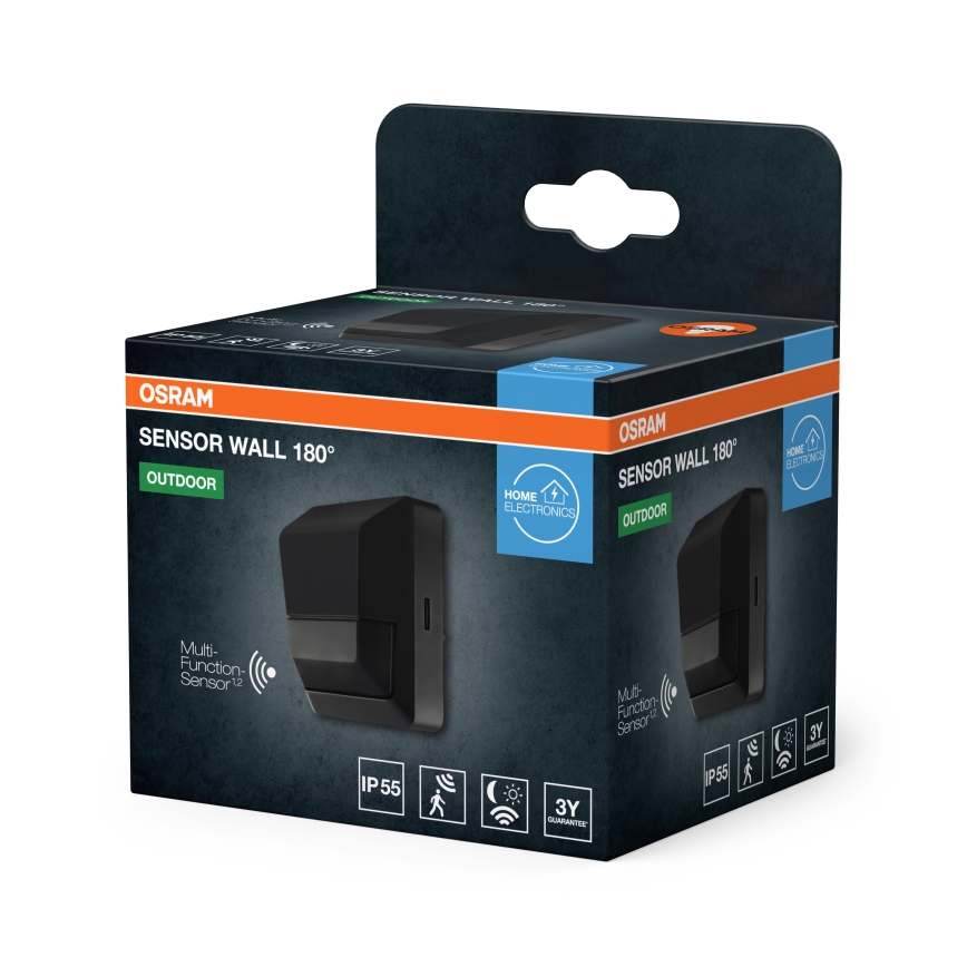 Osram - Zunanji infrardeči senzor gibanja 230V IP55 antracit