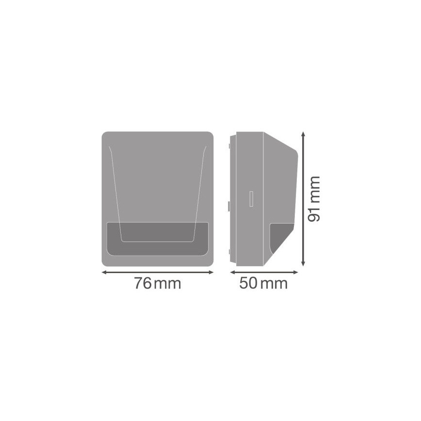 Osram - Zunanji infrardeči senzor gibanja 230V IP55 antracit
