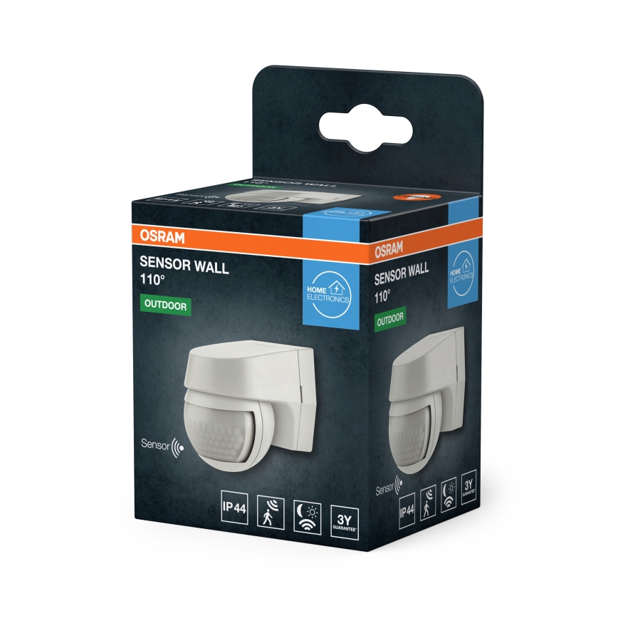 Osram - Zunanji infrardečni senzor gibanja 230V IP44 bel