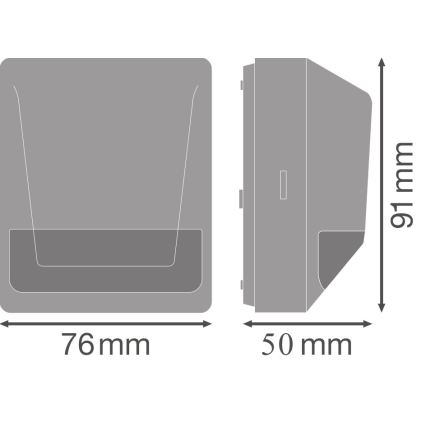 Osram - Zunanji infrardežni senzor gibanja 230V IP55 v beli barvi