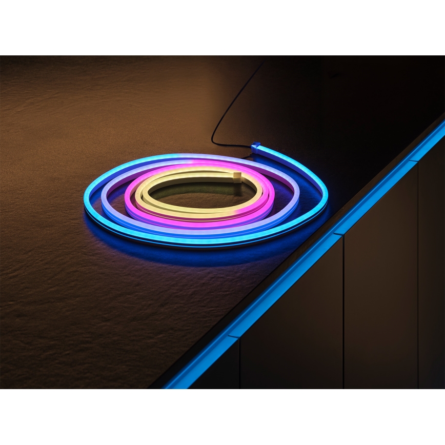 Osram - LED RGBW zatemljiv zunanji trak SMART+ MAGIC 5m LED/21W/230V IP44 Wi-Fi + daljinski upravljalnik