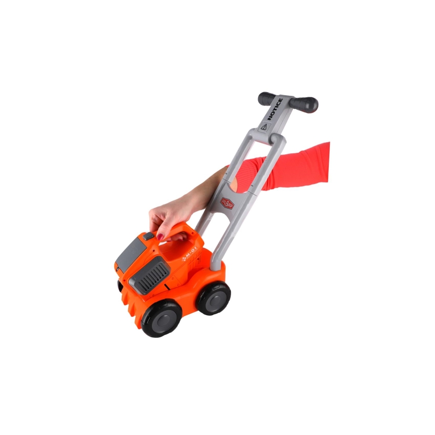 Otroška kosilnica s pihanjem milnih mehurčkov in osvetlitvijo 4xAA