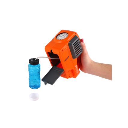 Otroška kosilnica s pihanjem milnih mehurčkov in osvetlitvijo 4xAA