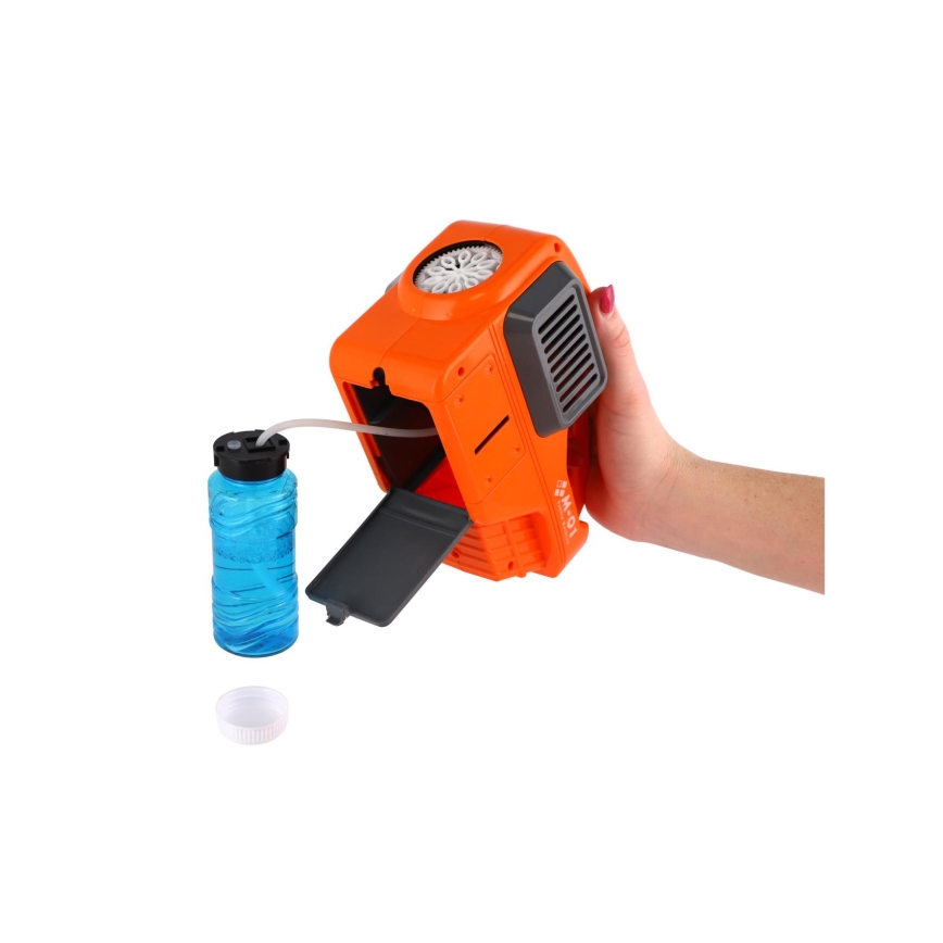 Otroška kosilnica s pihanjem milnih mehurčkov in osvetlitvijo 4xAA