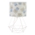 Otroška namizna svetilka KIDS ROOM 1xE27/60W/230V, premer 18 cm, medvedek