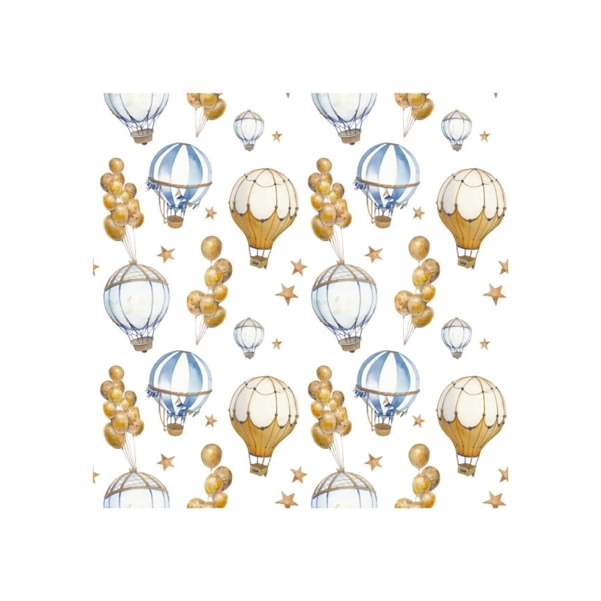 Otroška namizna svetilka KIDS ROOM 1xE27/60W/230V, Ø 18 cm, balončki