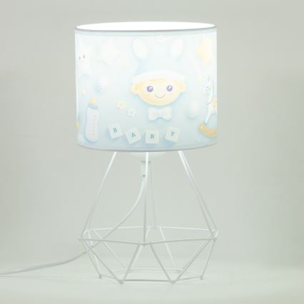 Otroška namizna svetilka KIDS ROOM 1xE27/60W/230V, Ø 18 cm, kozmonavt