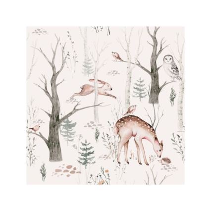 Otroška namizna svetilka KIDS ROOM 1xE27/60W/230V Ø 18 cm, živalski motiv