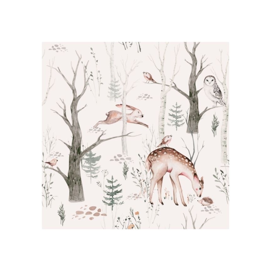 Otroška namizna svetilka KIDS ROOM 1xE27/60W/230V Ø 18 cm, živalski motiv