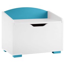 Otroška posoda za shranjevanje PABIS 50x60 cm bela/modra