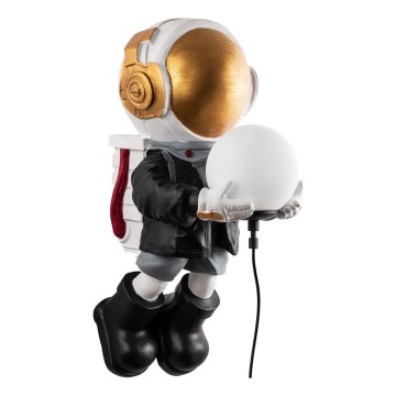 Otroška stenska svetilka ASTRONAUT 1xE14/40W/230V, baker