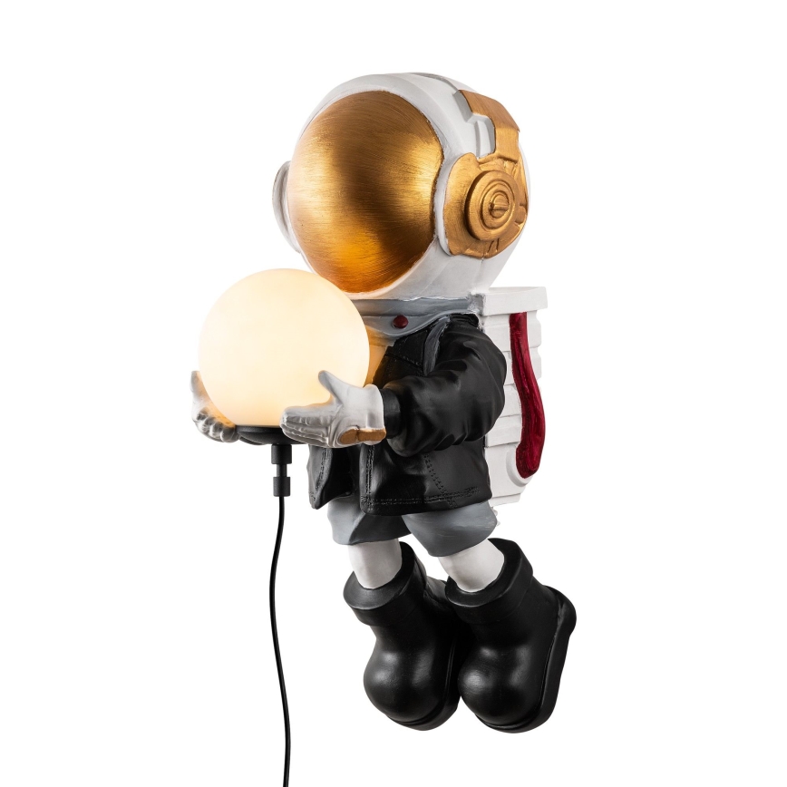 Otroška stenska svetilka ASTRONAUT 1xE14/40W/230V, baker