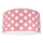 Otroška stropna svetilka DOTS PINK 2xE27/60W/230V roza