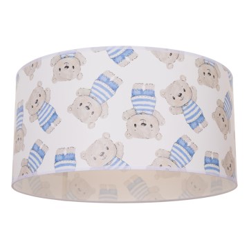 Otroška stropna svetilka KIDS ROOM, 1x E27/60W/230V, premer 40 cm, medvedek