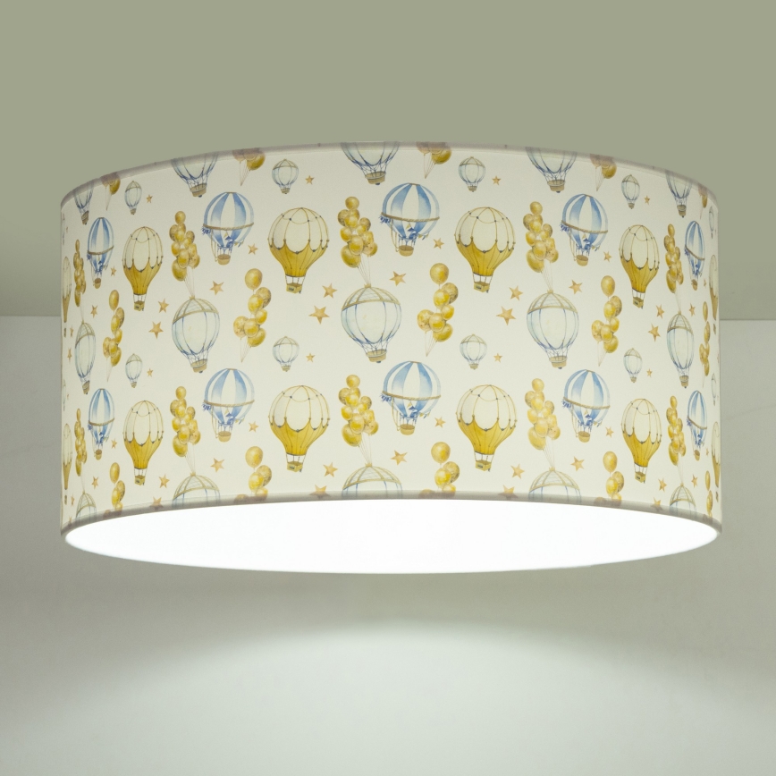 Otroška stropna svetilka KIDS ROOM 1xE27/60W/230V, premer 40 cm, z motivom balončkov