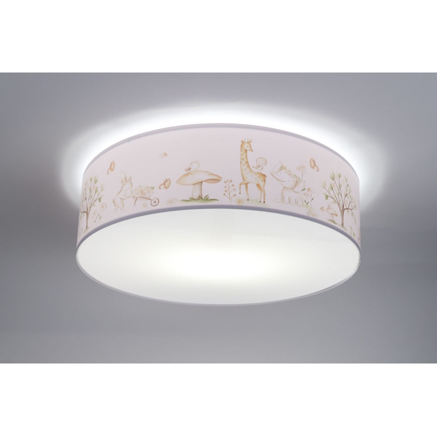 Otroška stropna svetilka SWEET DREAMS 2xE27/60W/230V pr. 40 cm